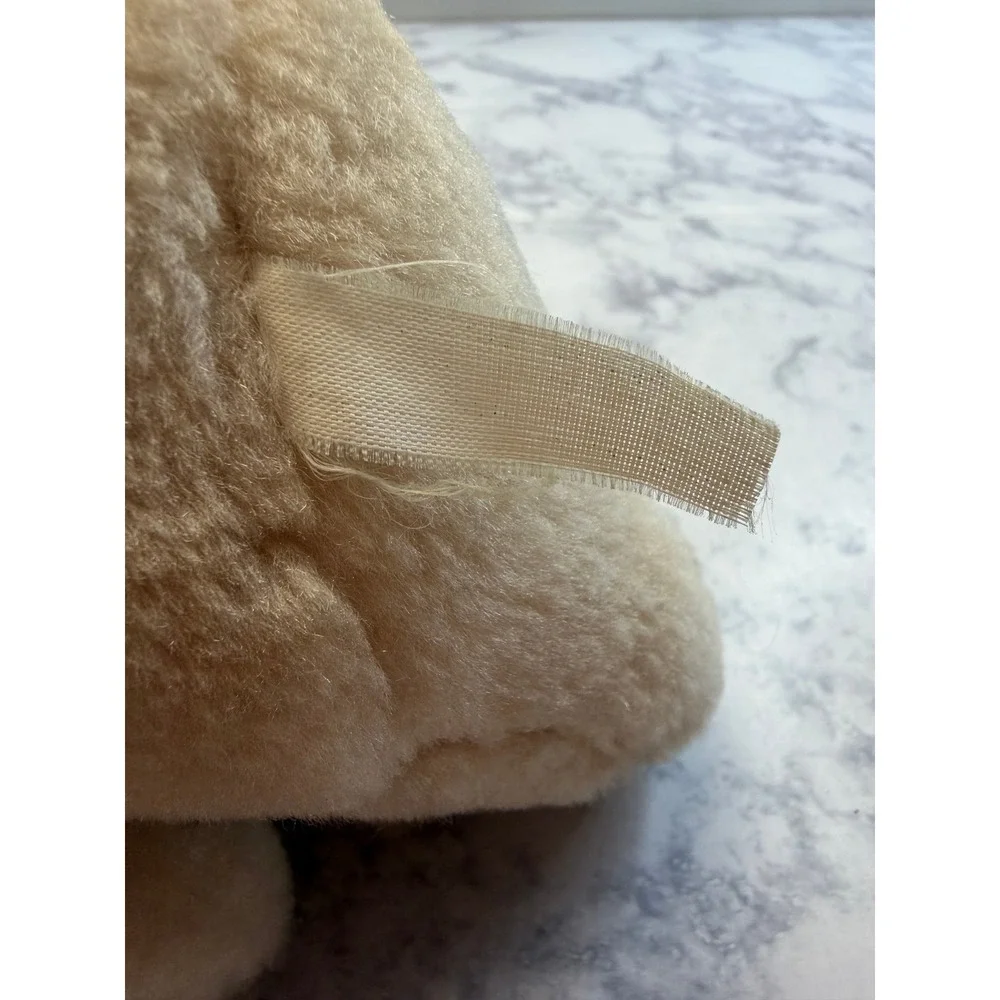 Vintage Honey Beige Plush Teddy Bear Soft Stuffed Animal Toy 7 Inch Small